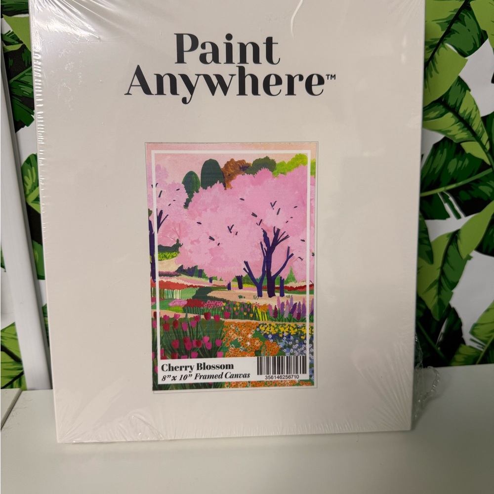 Paint Anywhere - Paint by Number’s - Cherry Blossom framed canvas